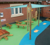 Safe & Fun surface, ideal for children's play of all needs and abilities.